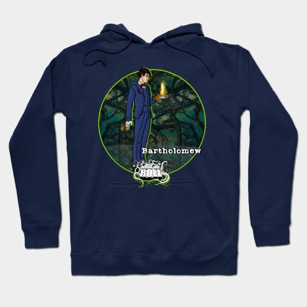 Bartholomew Hoodie by How We Roll Podcast